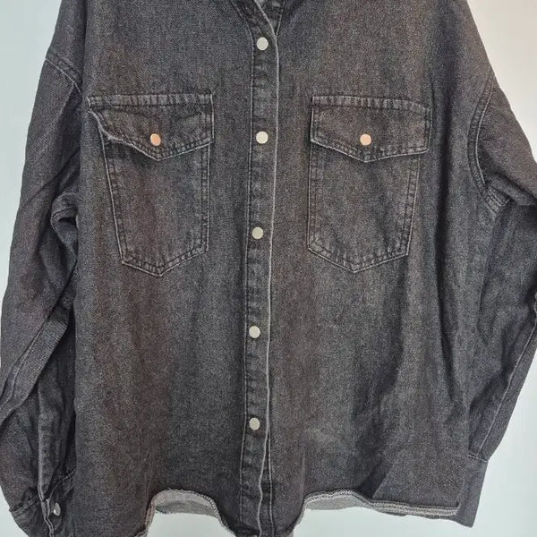 [BUNJANG] Black Denim Jacket / 데님 자켓 블랙