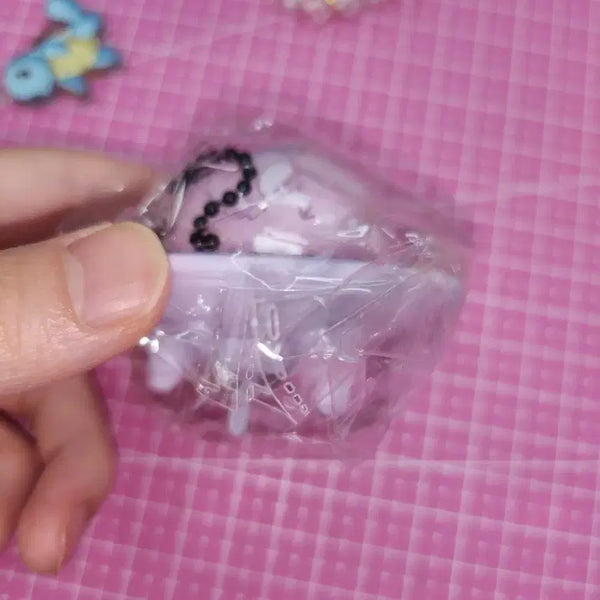 [BUNJANG] Purple UFO Light Gacha Keyring / 보라색 ufo 라이트 가챠 키링