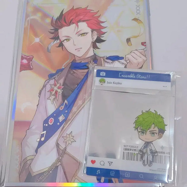[BUNJANG] Ensemble Stars! Movic Popup Juise Special Edition Kuro Bundle Set Photocard & Shikishi / (일괄) 앙스타 앙상블스타즈 모펀 팝업 쥬이스 특전 쿠로 7만원 특전 포토카드 색지 폴라로이드
