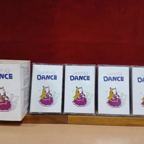 [BUNJANG] Happy Cassette Tape Set (4 Pieces) / 해피  카세트 테이프 4개 세트