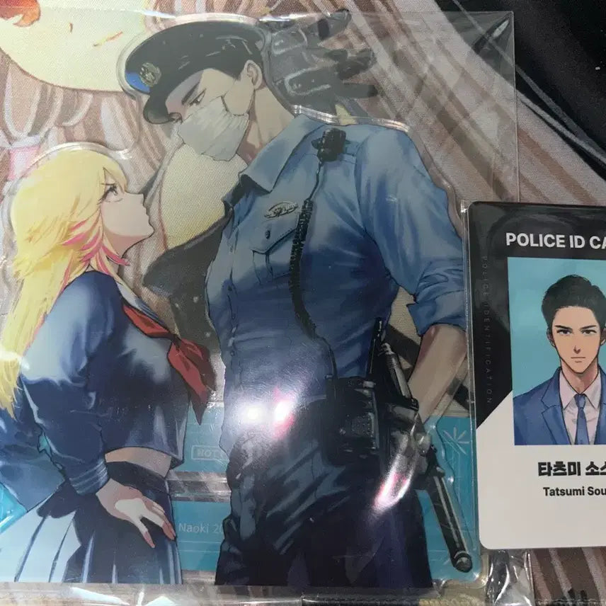 [BUNJANG] Sookyung and I Lucky Draw Acrylic Stand & ID Card / 순경씨와 나 리디 이벤트 아크릴 스탠드, id 카드