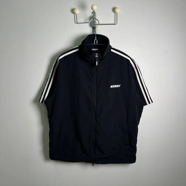 [BUNJANG] Nerdy Half-Sleeve Windbreaker Jacket M / NERDY 널디 반팔 윈드브레이커 바람막이 M