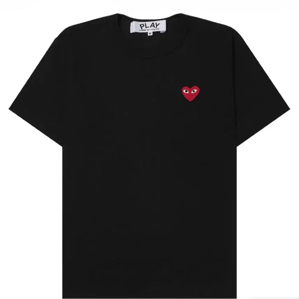 [BUNJANG] Comme des Garçons Play Black T-Shirt / 꼼데가르송 플레이 반팔티 블랙