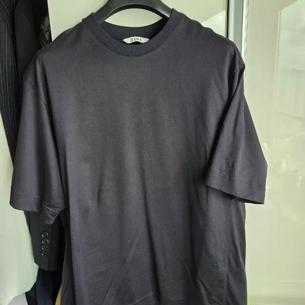 [BUNJANG] Time Homme Black T-shirt Size 100 / 타임옴므 블랙 반팔티 100사이즈