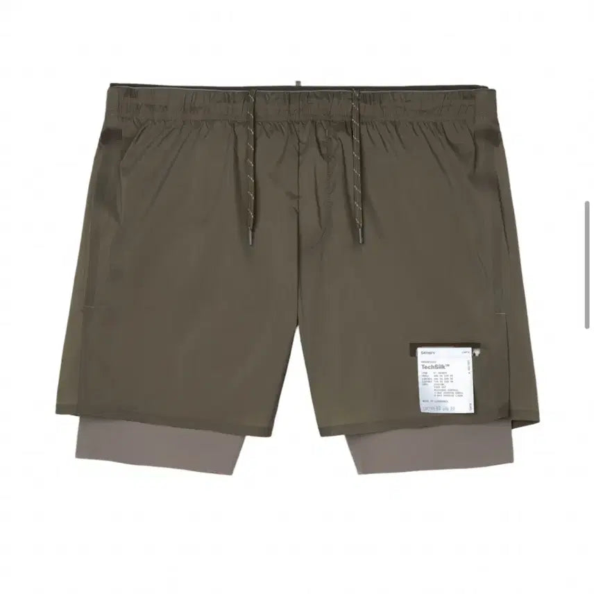 [BUNJANG] Satisfy TechSilk 8-Inch Military Olive Shorts / 새티스파이 반바지 TechSilk 8IN Shorts Military Olive