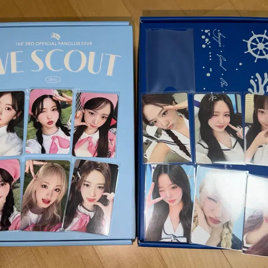 [BUNJANG] IVE DIVE 3rd & 4th Membership Kit Bundle Set / 다이브3기 +4기 키트