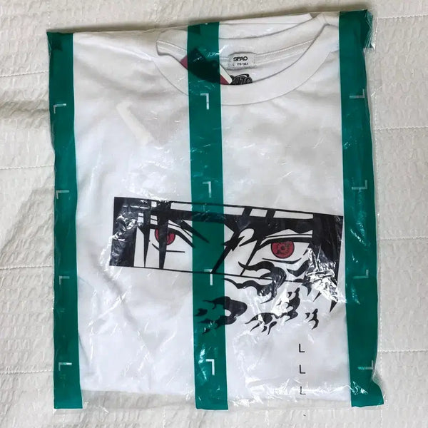 [BUNJANG] SPAO Naruto Collaboration Sasuke Short Sleeve T-Shirt L / 스파오 나루토 콜라보 사스케 반팔 L