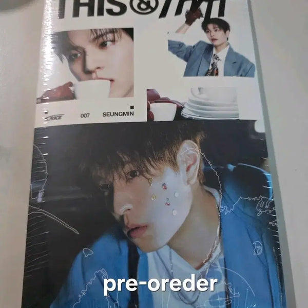[BUNJANG] Stray Kids 'Oddinary' Seungmin Pre-order Album (Version B, Version A) Sealed / 미개봉)스트레이키즈 디스앤댓 &버전 엔버전 승민 프리오더 앨범 양도 판매