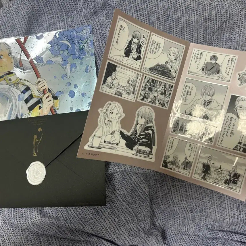 [BUNJANG] Frieren: Beyond Journey's End Original Art Seal Sticker / 장송의프리렌 원화 씰 스티커