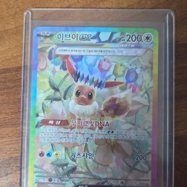 [BUNJANG] Pokemon Card Eevee EX SAR / 포켓몬카드 꽃 이브이 EX SAR