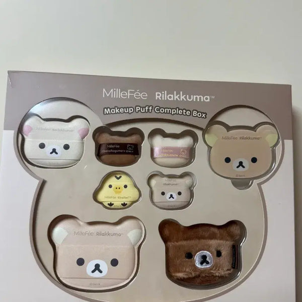 [BUNJANG] Rilakkuma Milfy Puff Complete Box / 리락쿠마 밀퓌 퍼프 컴플리트 박스