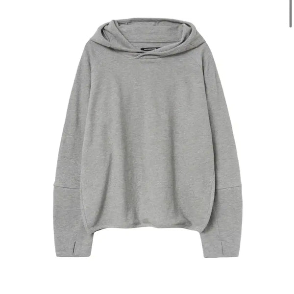 [BUNJANG] Hatching Room Layer Base Hoodie Grey / 해칭룸 레이어 베이스 후디 그레이 4