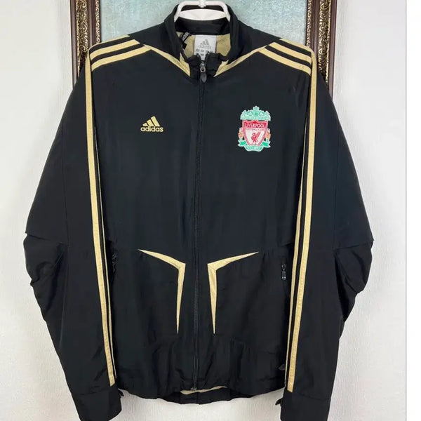 [BUNJANG] Liverpool Black and Gold Jacket / 리버풀 검골 자켓
