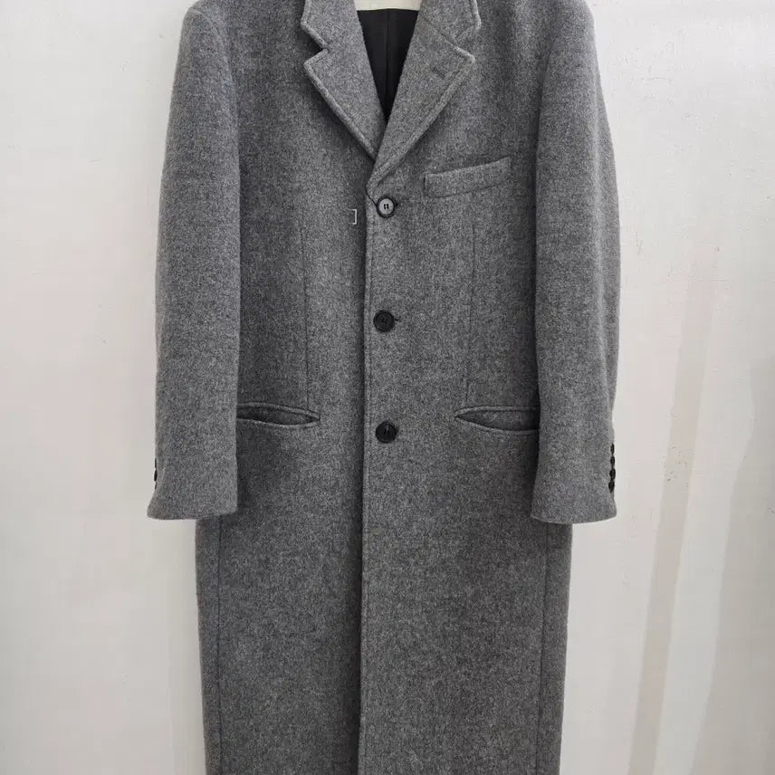 [BUNJANG] Dunst Wool Blend Coat - Grey / 던스트 코트