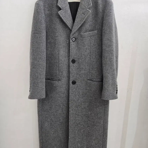 [BUNJANG] Dunst Wool Blend Coat - Grey / 던스트 코트