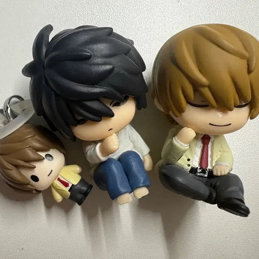 [BUNJANG] Death Note Light Yagami & L Shoulder Buddy Bundle / 급처) 어깨쿵 메지루지 데스노트 라이토 엘 일괄