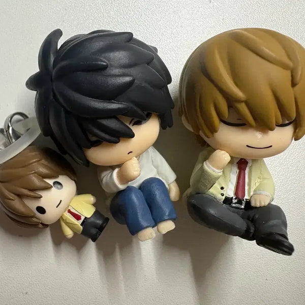 [BUNJANG] Death Note Light Yagami & L Shoulder Buddy Bundle / 급처) 어깨쿵 메지루지 데스노트 라이토 엘 일괄