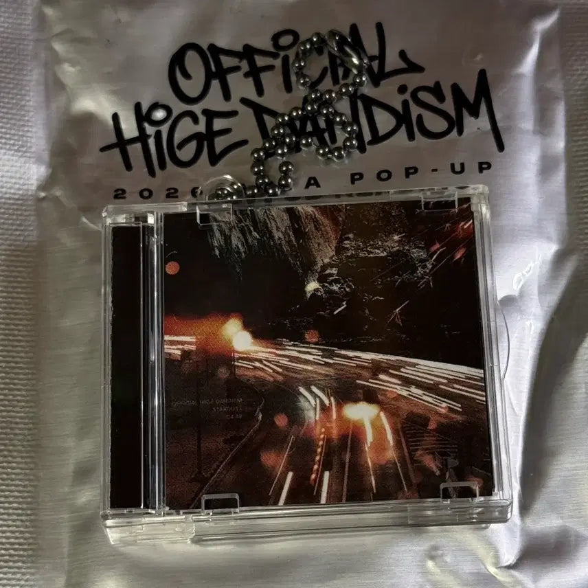 [BUNJANG] Official HIGE DANJI Official Goods CD Keychain Stardust / 히게단 팝업 cd키링