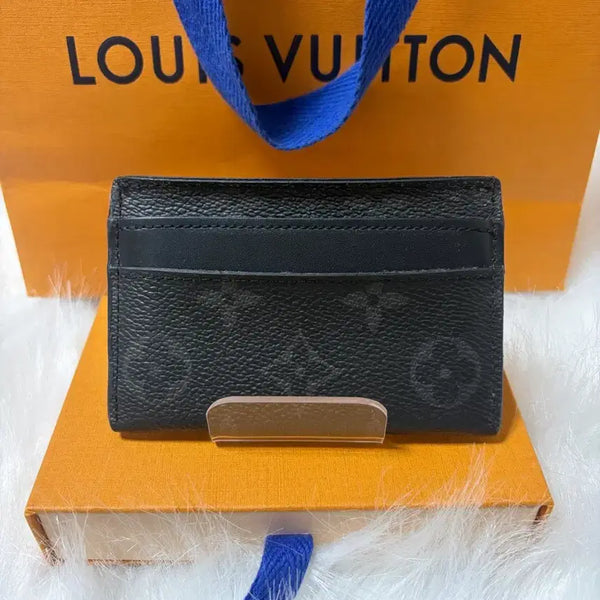 [BUNJANG] Louis Vuitton Monogram Eclipse Card Holder / 루이비통 모노그램 이클립스 카드지갑