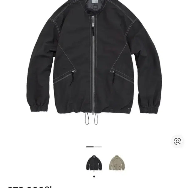 [BUNJANG] Polyteru Motorcycle Blouson Charcoal / [3] 폴리테루 모터사이클 블루종 차콜