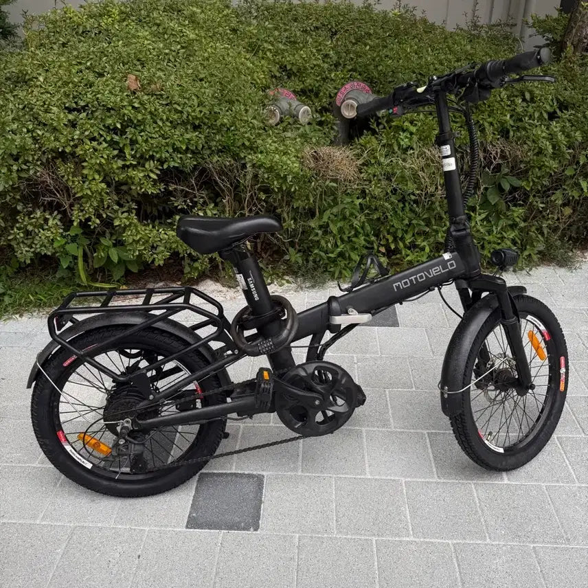 [BUNJANG] Motobello TX8 Pro Folding Electric Bicycle (Black) / 모토벨로 접이식 전기자전거 블랙(tx8 pro)