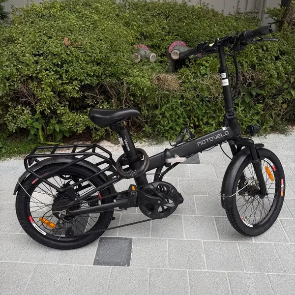 [BUNJANG] Motobello TX8 Pro Folding Electric Bicycle (Black) / 모토벨로 접이식 전기자전거 블랙(tx8 pro)