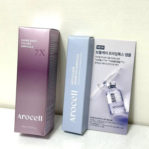 [BUNJANG] Arocell Super Shot Koltra Ampoule 7X 30ml (Spicule, Collagen, Exosome, Soothing) / 아로셀 슈퍼샷 콜트라 앰플 7X 30ml 스피큘 니들 콜라겐 엑소좀 진정