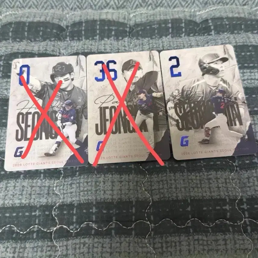 [BUNJANG] Lotte Giants Go Seung-min Baseball Card / 롯데 자이언츠 서울 잠실 롯데월드몰 포토카드