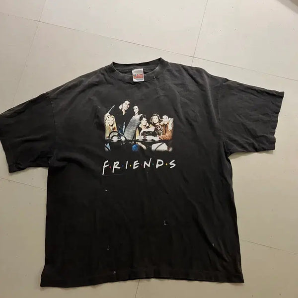 [BUNJANG] Saint Michael Friends T-Shirt / 세인트 미카엘 프렌즈 티