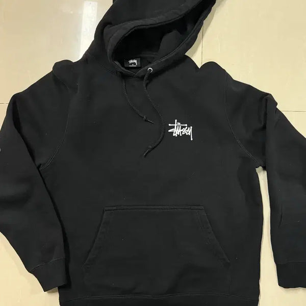 [BUNJANG] Stussy Basic Fleece Hoodie Size S / 스투시 기본 기모 후드 (정품) S사이즈