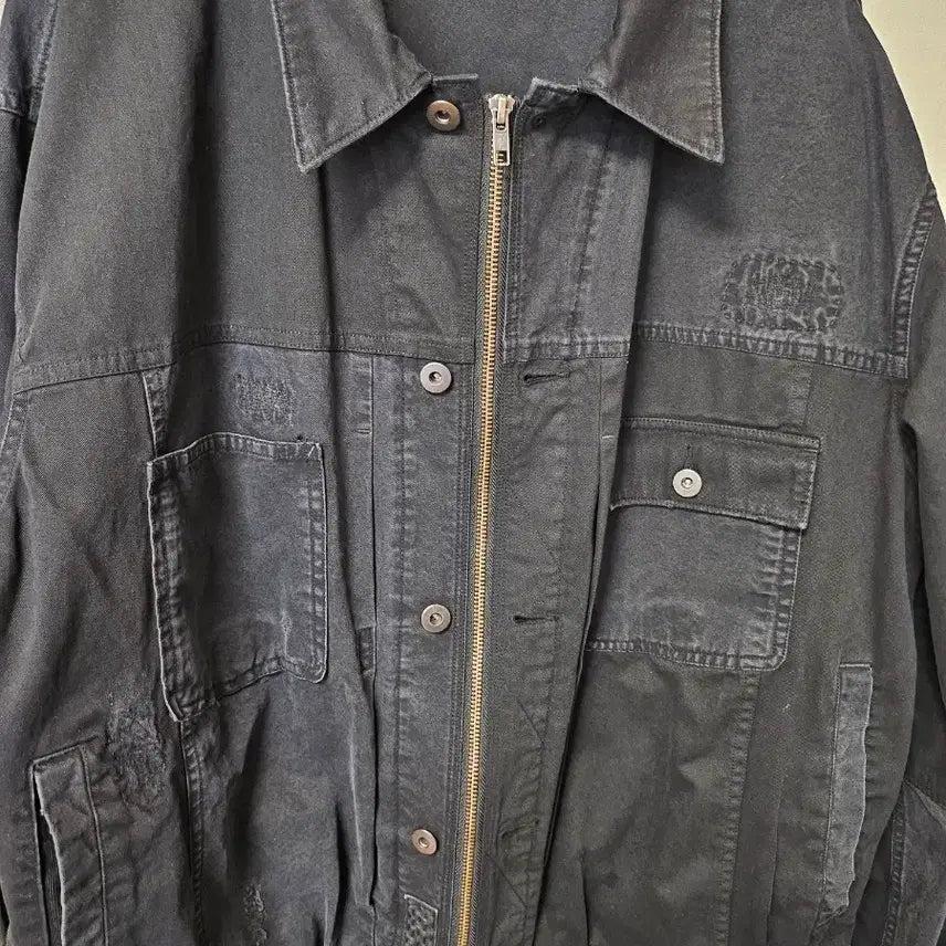 [BUNJANG] Politeru Sashiko Trucker Jacket First Edition / [4] 폴리테루 사시코 트러커 자켓 초판