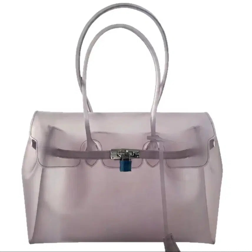 [BUNJANG] Jelly Birkin Bag Tote Bag / 젤리 벌킨백 젤리백 젤리벌킨 버킨백