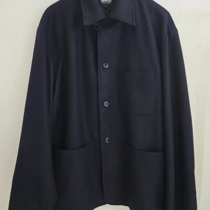 [BUNJANG] Arpenteur Navy Wool Blend Jacket / 아펜처 자켓