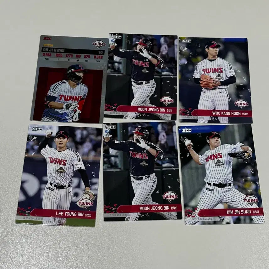 [BUNJANG] LG Twins Player Card Bundle Set / kbo카드 엘지트윈스 일괄