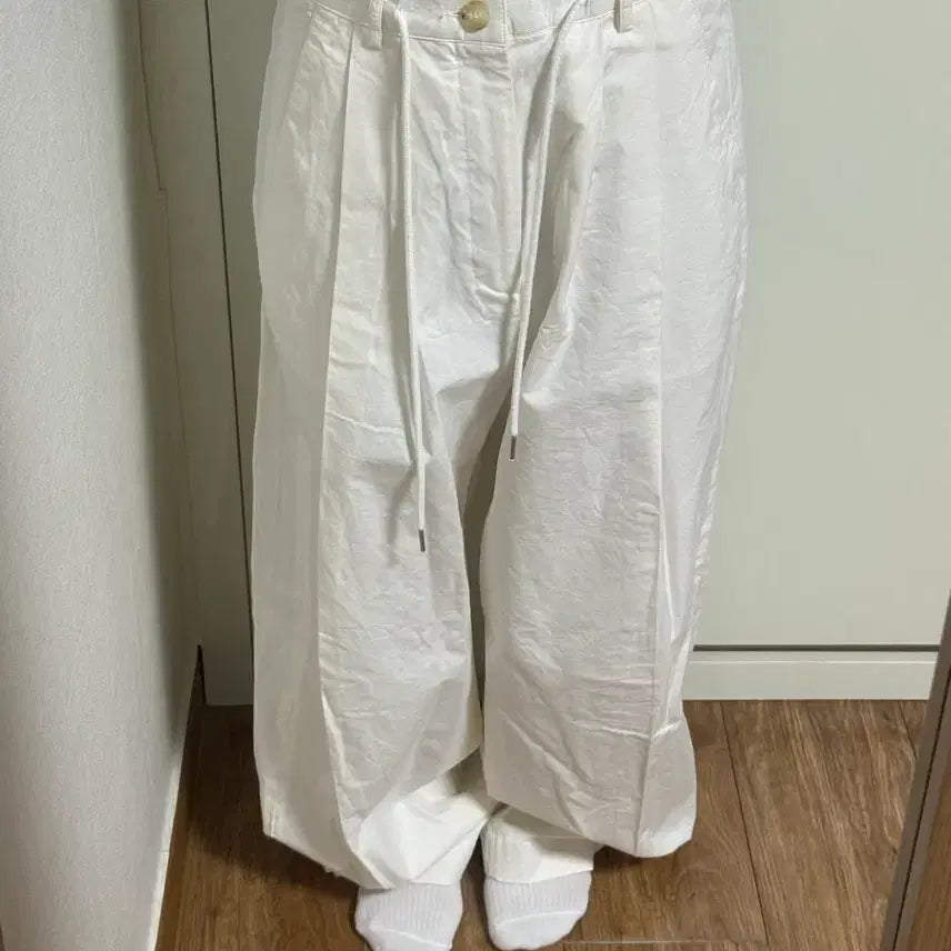 [BUNJANG] Litkim Cotton Wide Pants / 릿킴 코튼 와이드 팬츠
