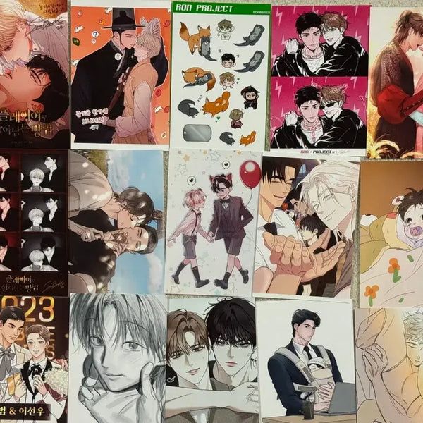 [BUNJANG] 15 x BL Print Photos Bundle Set / 삼백 미갱 플살법 사반품 호돗 어피 등 비엘 프박 15장