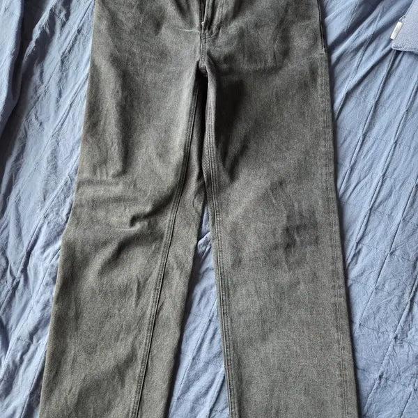 [BUNJANG] Time Homme Black Denim Pants / 타임옴므 블랙 데님 팬츠 86