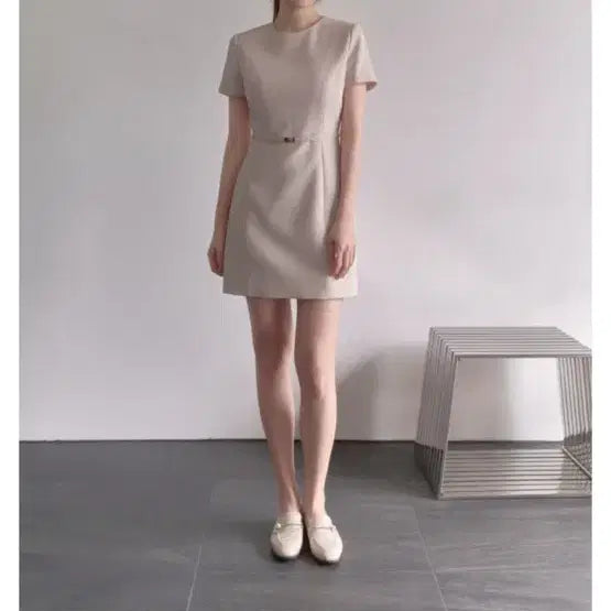 [BUNJANG] Roar Gold Belt Dress/Jacket / 로아르골드벨트드레스/자켓