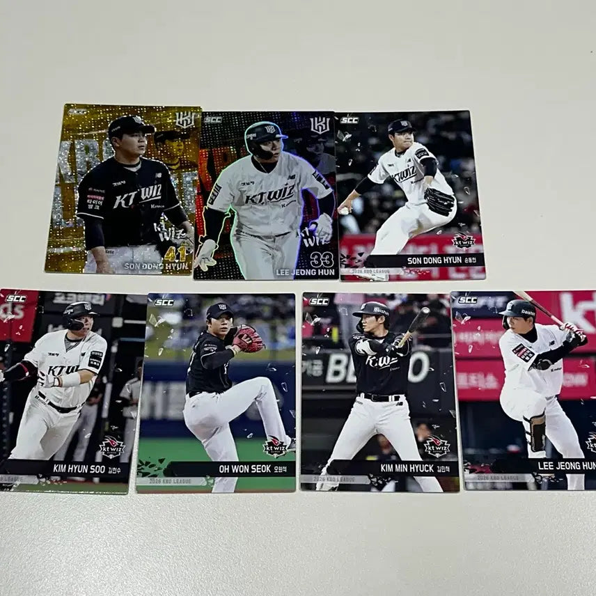 [BUNJANG] KBO 2026 KT Wiz Bundle Set / 2026kbo플러스 카드 kt위즈 일괄