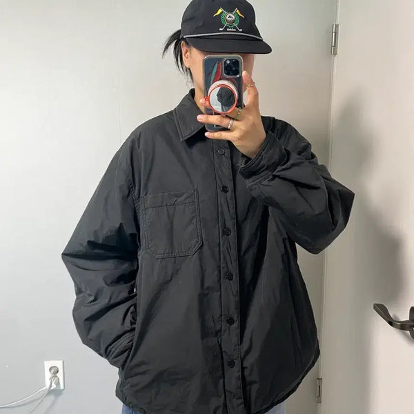 [BUNJANG] COEUR Minimal Padded Shirt Jacket / 쿠어 미니멀 패디드 셔츠 자켓
