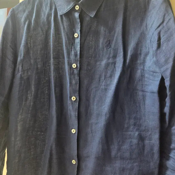 [BUNJANG] Beanpole Linen Shirt / 빈폴린넨 셔츠