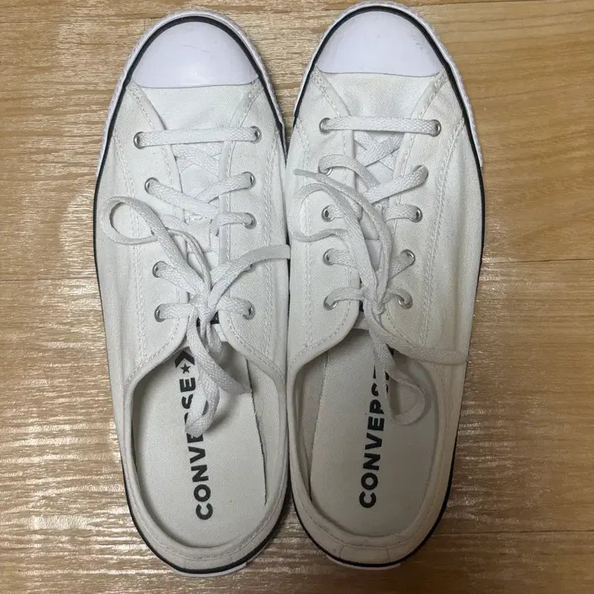 [BUNJANG] Converse Chuck Taylor All Star Low Top Mule White / 컨버스 척테일러 로우 화이트 뮬 250
