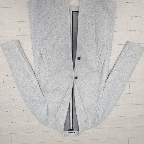 [BUNJANG] ZARA Long Coat Grey L / ZARA 롱 코트 그레이 L