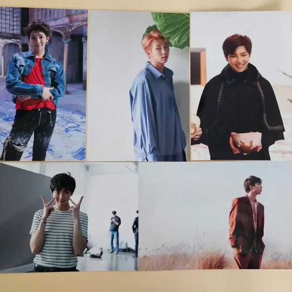 [BUNJANG] BTS 2018 'Today' Exhibition Photo Set RM Bundle / (일괄)방탄소년단 BTS 2018 오늘 전시회 인화사진 RM