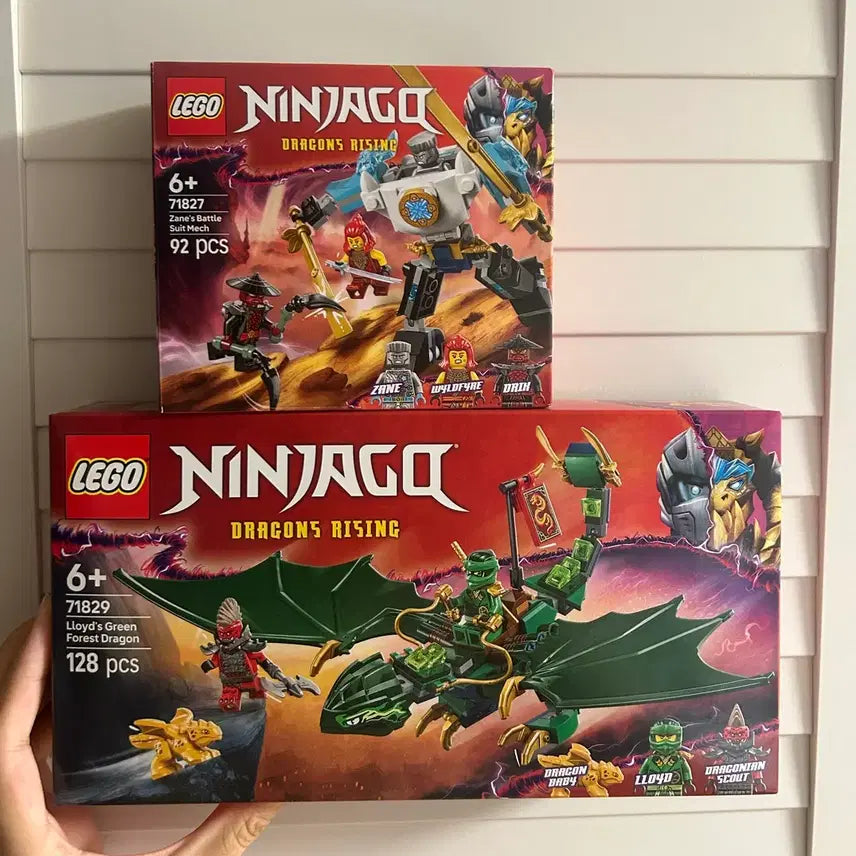 [BUNJANG] LEGO Ninjago 71827 & 71829 Wildfire Dragon Bundle Set / 급처) 레고 닌자고 71827&71829 일괄