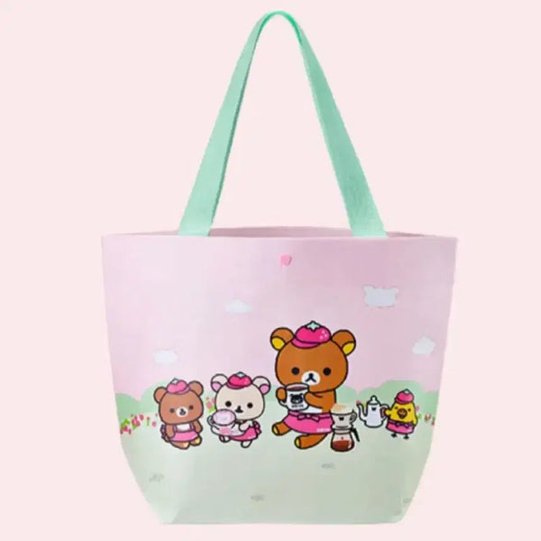 [BUNJANG] Ediya Rilakkuma Reusable Bag / 이디야 콜라보 리락쿠마 리유저블백