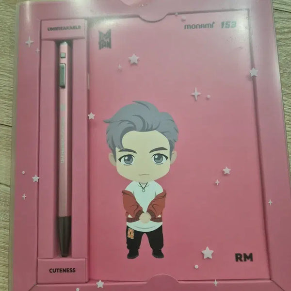 [BUNJANG] Monami Titan 153 Ballpoint Pen and Notebook Set / 타이탄 153 id 노트세트 rm