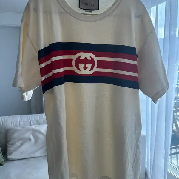 [BUNJANG] Gucci Logo T-Shirt Size S / 구찌 로고 티셔츠 (사이즈 S)