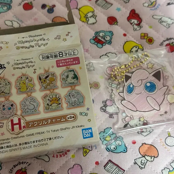 [BUNJANG] Pokemon Mimikyu and Pudding Acrylic Keychain / 포켓몬스터 따라큐 쿠지 푸린 아크릴 키링