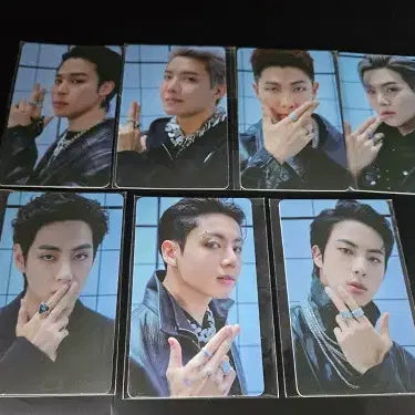[BUNJANG] BTS PROOF STANDARD Edition Bundle Set Photocard 7 pcs / (일괄)BTS PROOF STANDARD Edition 포토카드 7장
